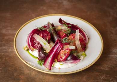 The ninth_blood orange & pickled beetroot_ credit_ john carey.