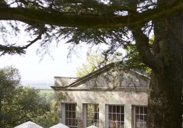 Exterior view of the pig at combe.