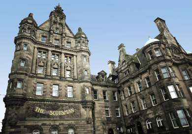 The scotsman hotel   edinburgh, scotland.