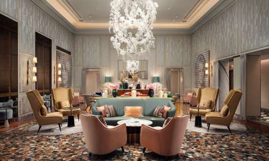 Gran salon room at st. regis hotel in Venice.