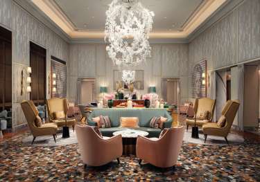 Gran salon room at st. regis hotel in Venice.