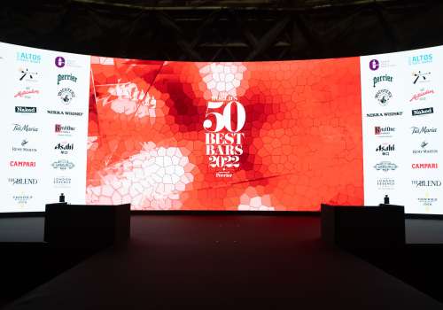 The world's 50 best bars awards ceremony 2022.