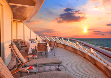 The world balcony sunset.