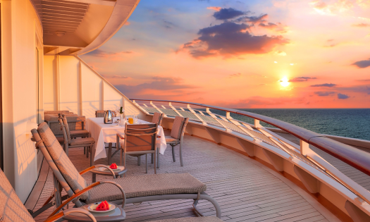 The world balcony sunset.