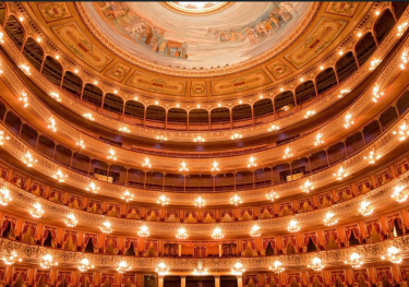 Theatre interior .