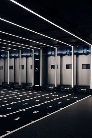 HYROX training space at Third Space Canary Wharf.