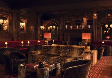 Main room inside private members' club, Tramp.