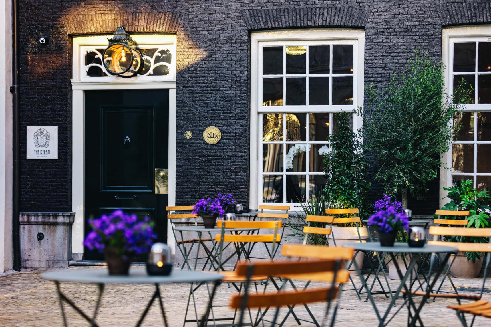 The Dylan Amsterdam: A hidden boutique hotel outside bar
