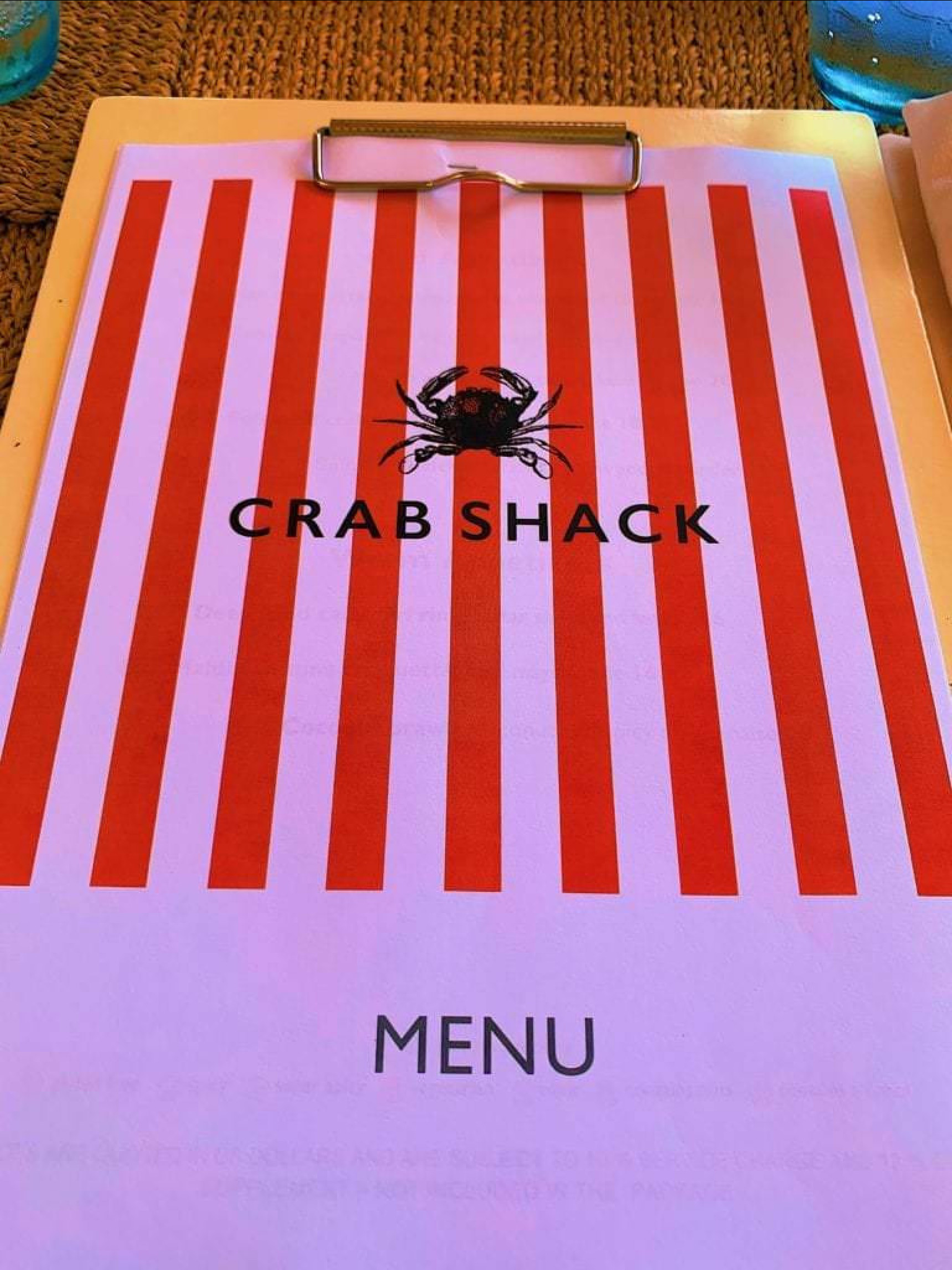 Welcome to Crab Shack - a boat ride away from the main resort