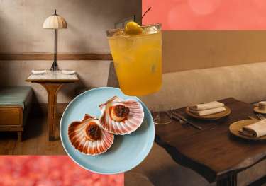 Composition of restaurants in London.