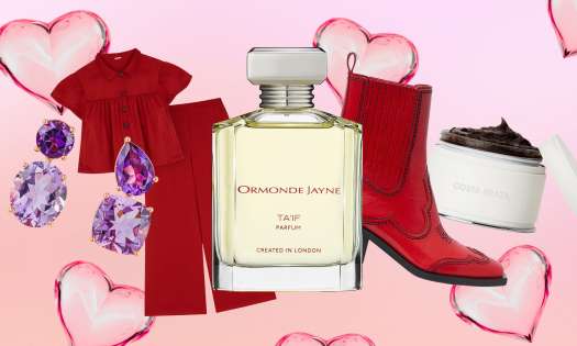 Composite image for valentine's day gift guide.