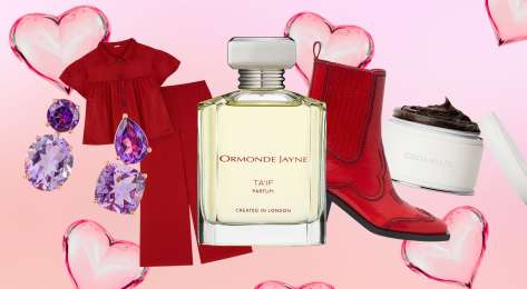 Composite image for valentine's day gift guide.
