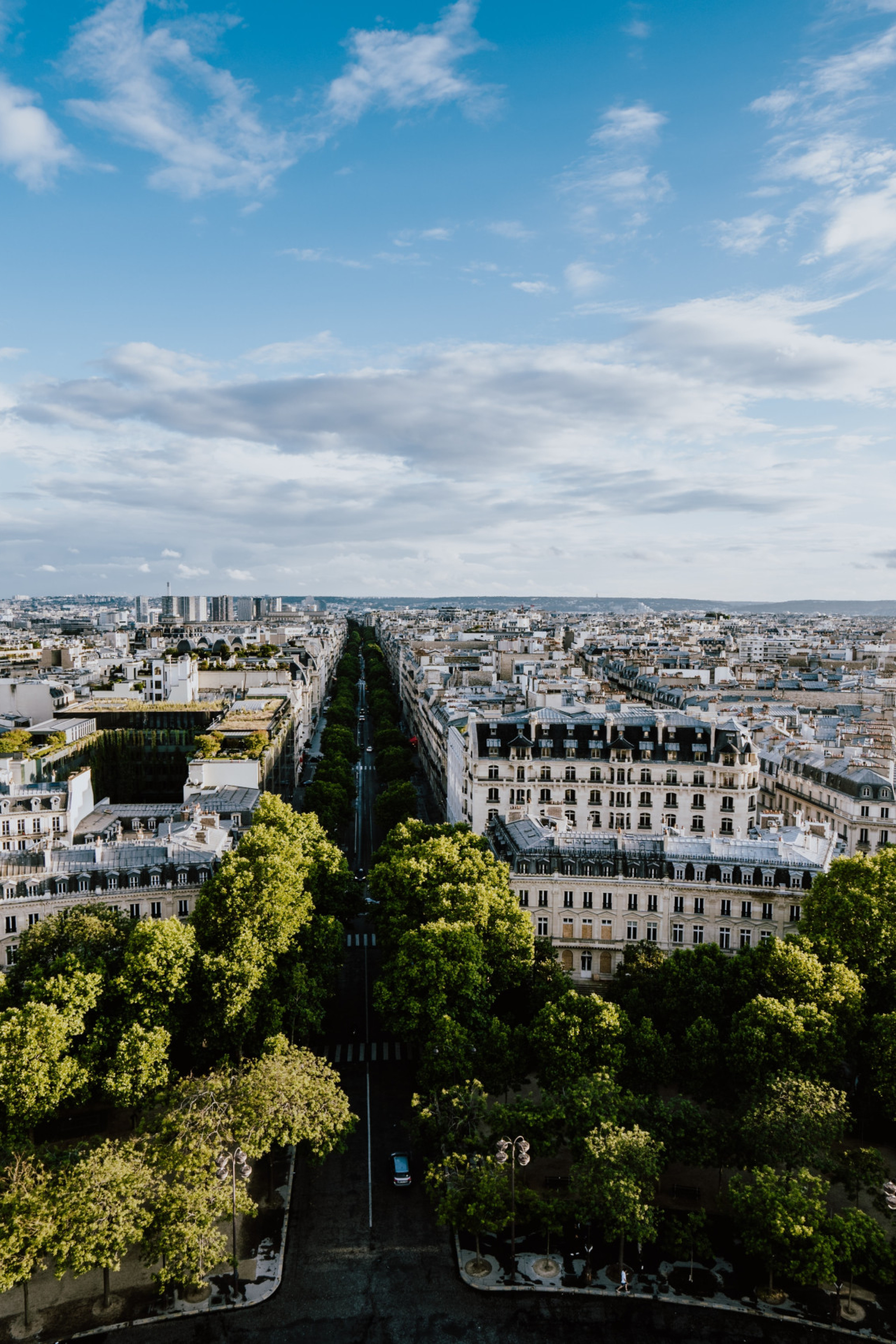 Aerial View of Paris