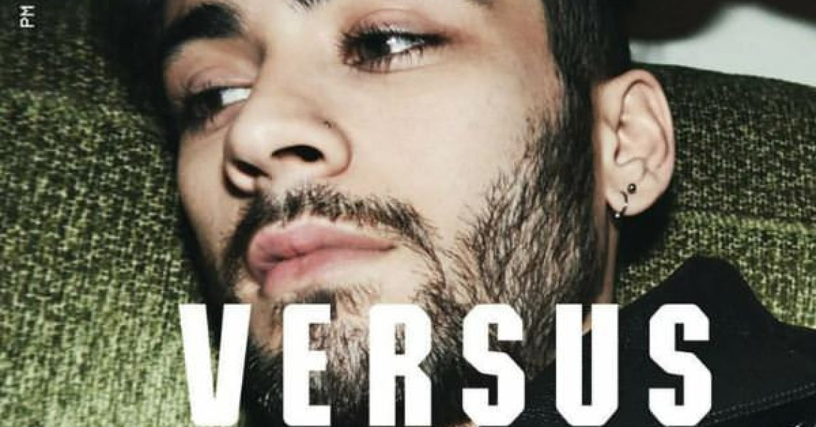 ジャケット・アウター ZAYN X VERSUS (Versus Versace) Versace Zayn Malik X Versus Capsule College Bomber Jacket