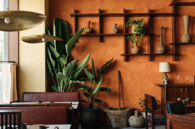 interiors at KOL restaurant 