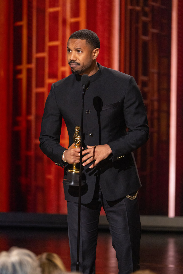 michael b jordan giving his speech