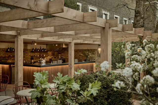 the zetter bloomsbury outdoor space