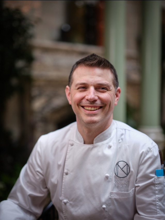 photo of chef Zak Gregoire