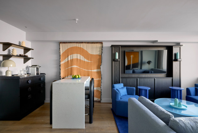 one-bedroom suite inside sea containers hotel 
