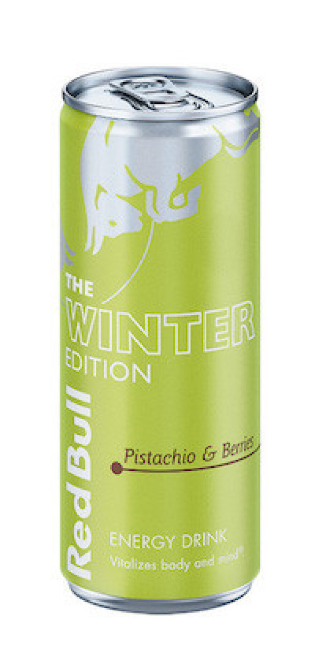 red bull pistachio and berries flavour
