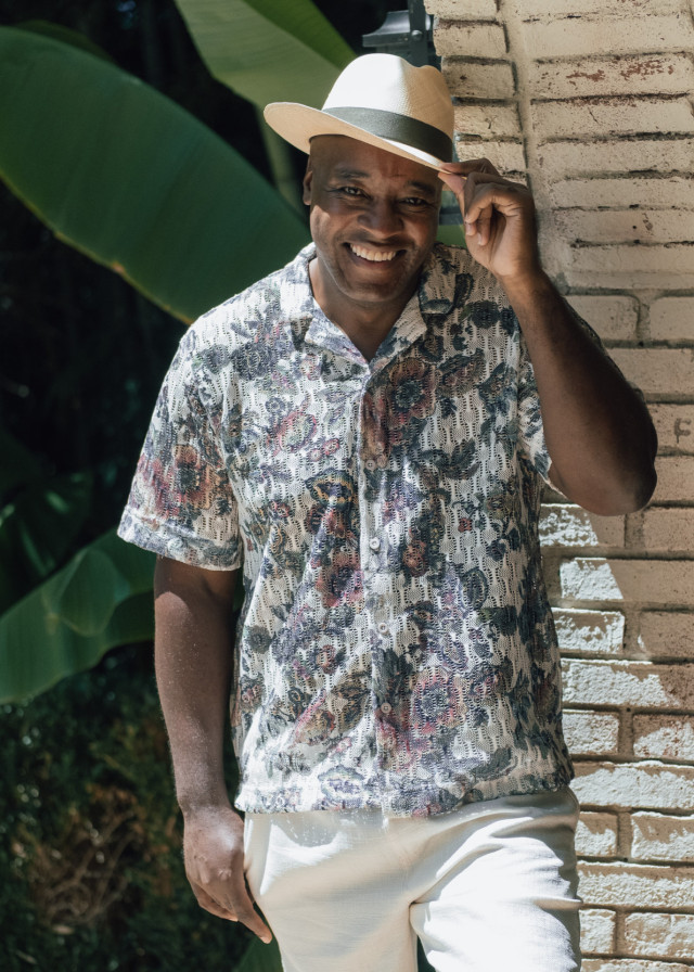 ronald ndoro mind smiling in summer outfit 