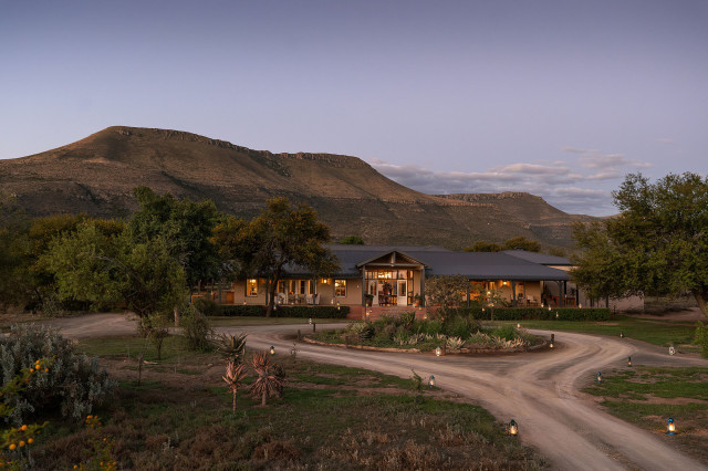 samara karoo lodge exterior view