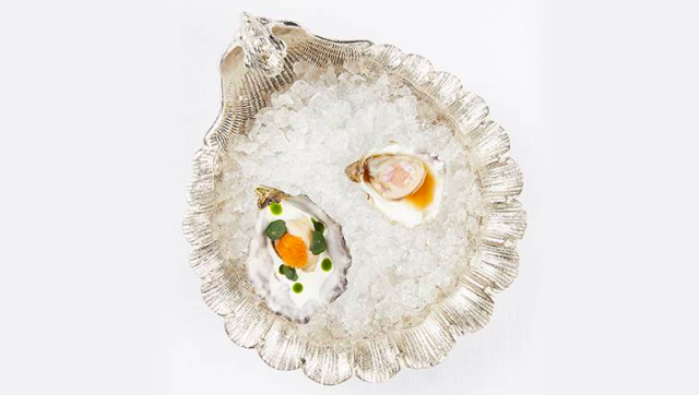 Oysters at Marchal, Copenhagen