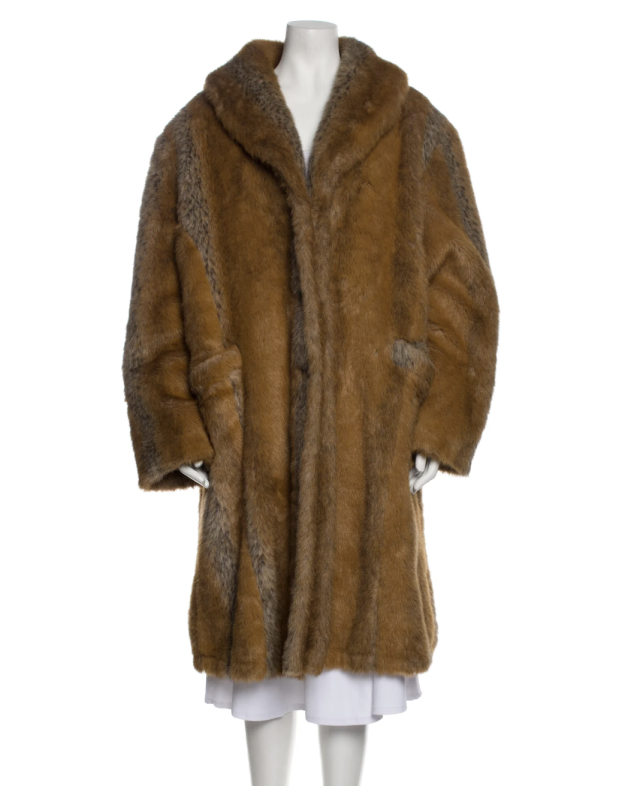 Faux Fur Coat - The RealReal