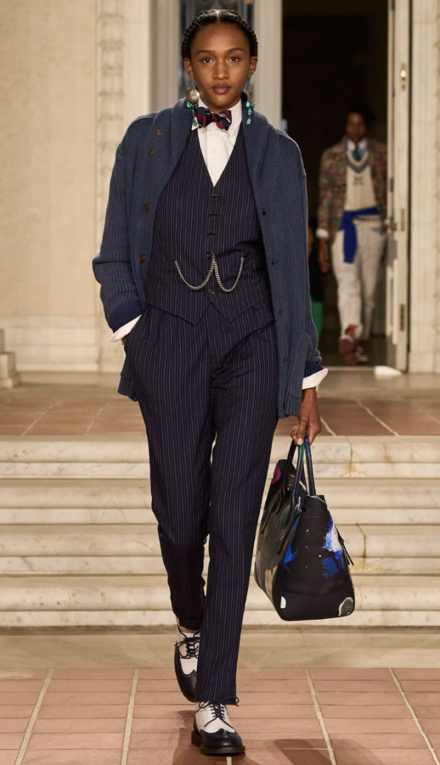 Pinstripe Suit - Ralph Lauren