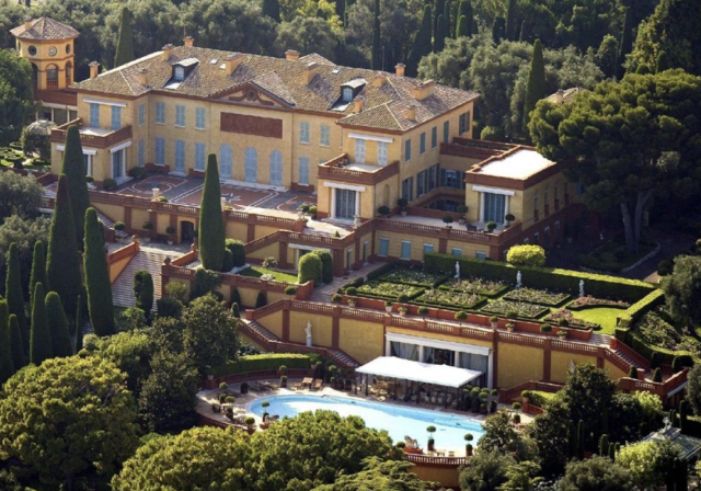Exquisite luxury villa with breathtaking Mediterranean Sea views and opulent amenities.