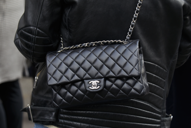 Chanel 2.55 Flap Bag in Black