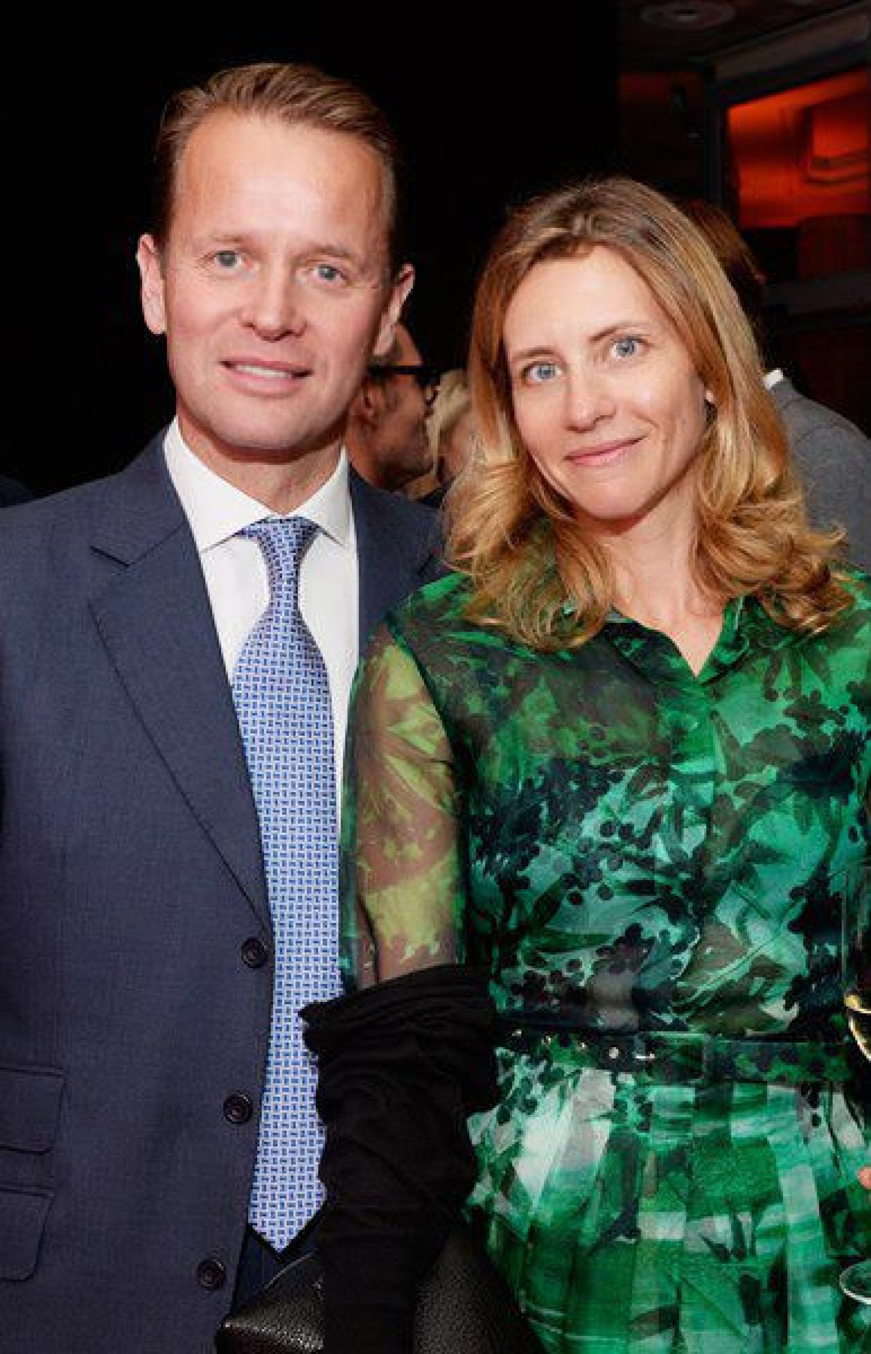 Simon Robinson and Natasha Kuznetsova smiling