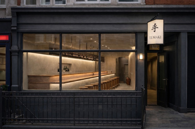 render of temaki restaurant in London