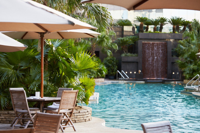 pool at hotel 