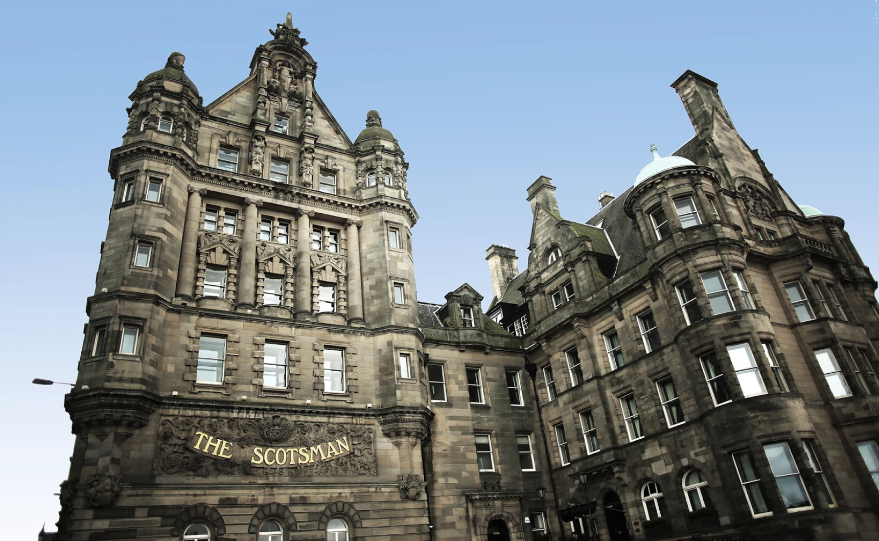 The Scotsman Hotel from the outside