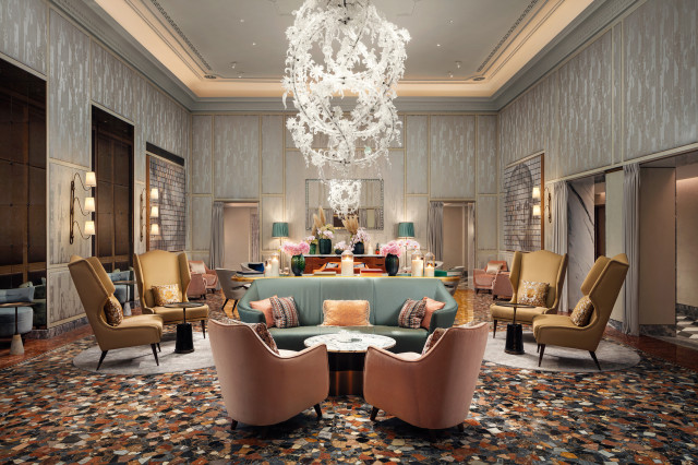 gran salon inside st regis hotel, venice