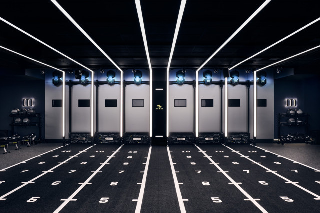 HYROX training area in Third Space Canary Wharf