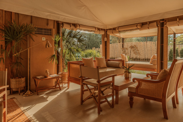 lounge at twinpalms tented camp phuket