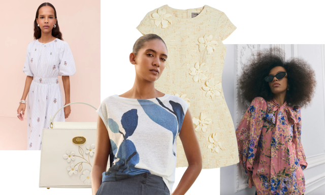 retro florals fashion trend