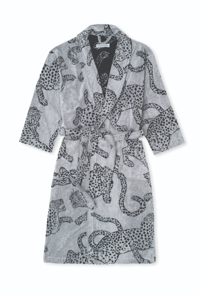 desmond and dempsey jag print dressing gown